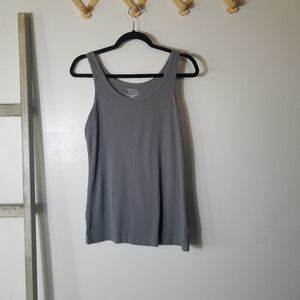 TIME AND TRU WOMEN'S GRAY TANK SIZE LARGE